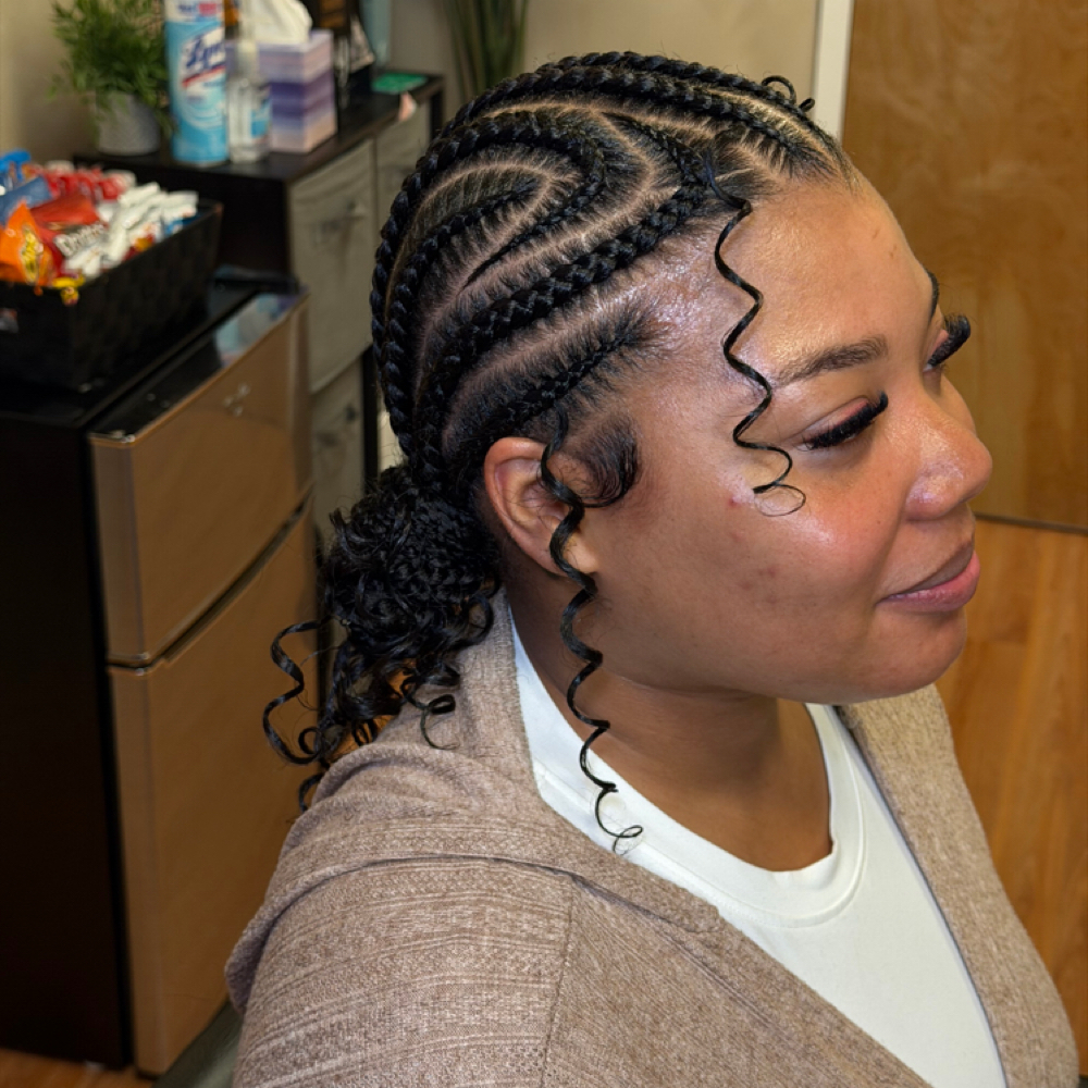 9-11 Stitch Braids at JCTouch Salon in Parkville, MD