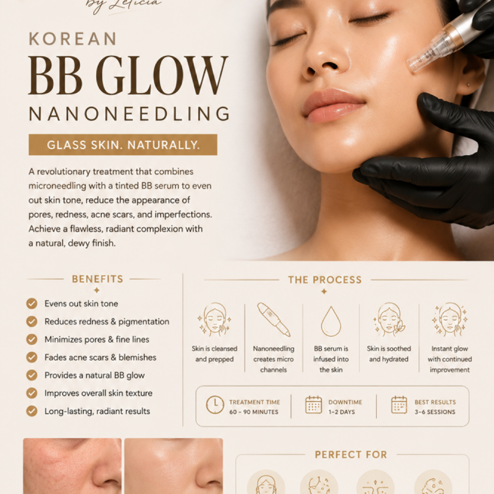 Korean Glass Skin BB Glow Facial at SKIN GOALS in Concord, CA