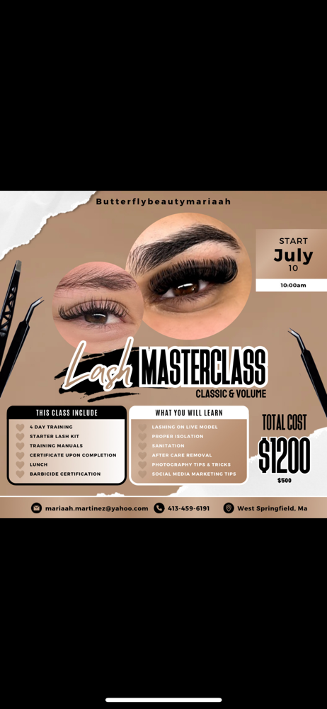 1:1 Lash Training