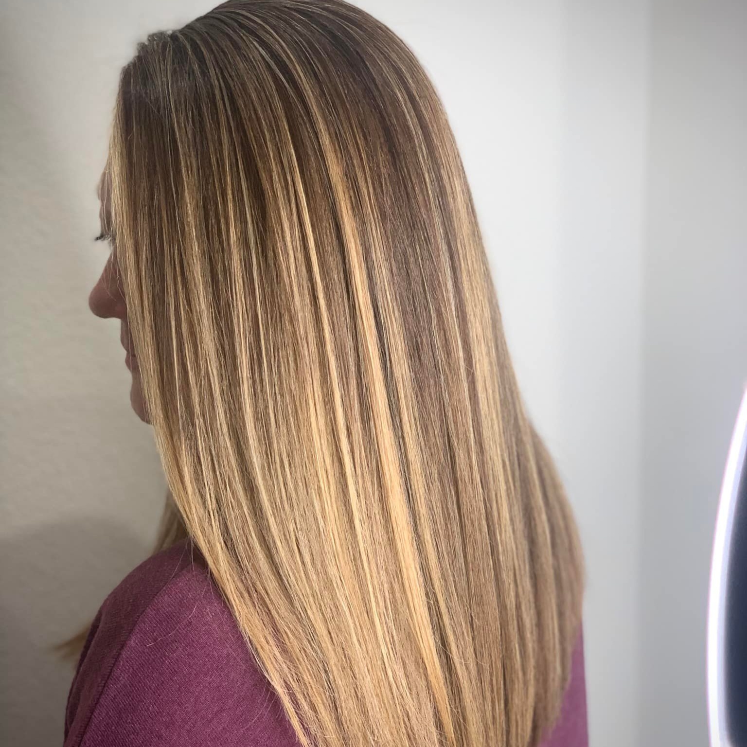 Rich Girl Refresh (Gloss + Blowout) at Bad Ash Hair in Seguin, TX