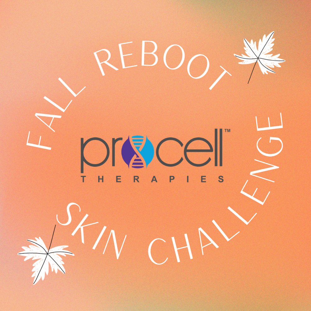 Procell Fall Challange at GloWild Regenerative Skin Studio in Cary, IL