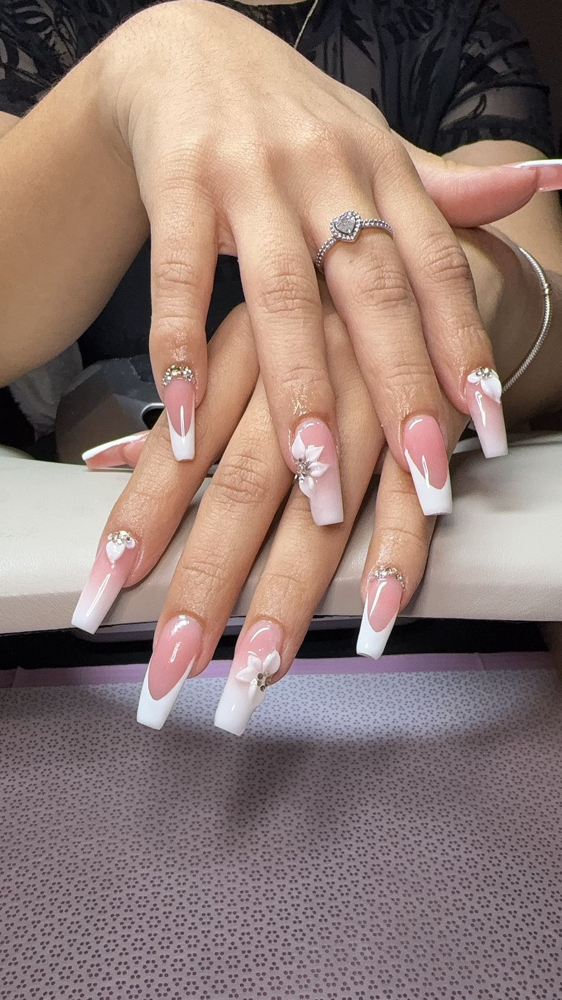 XL Acrylic Set-Design/Polish Add On