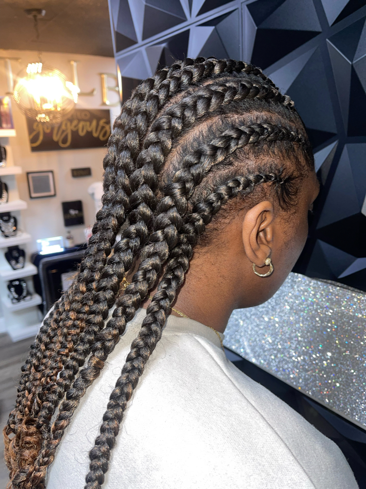 Adult Cornrow Large