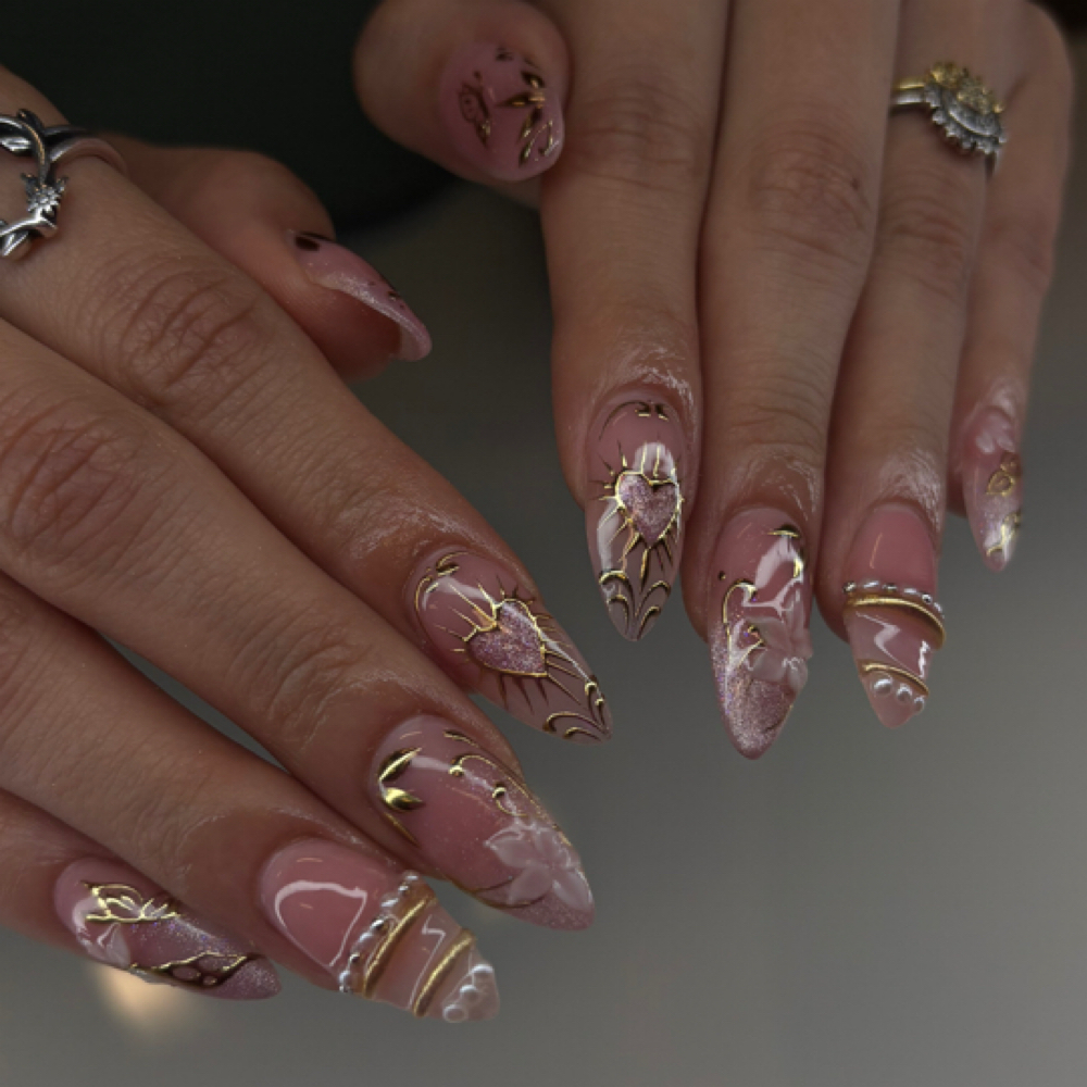 Medium Acrylic Full Set at GIAS NAILS LLC in Kyle, TX