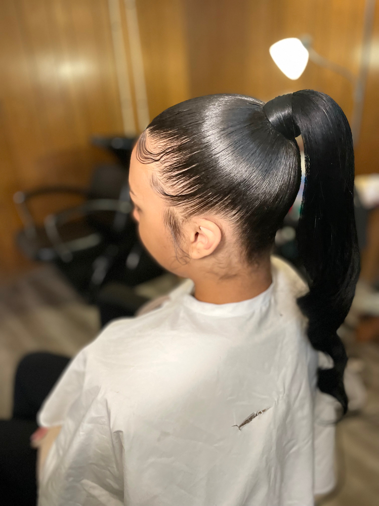 Sleek Ponytail