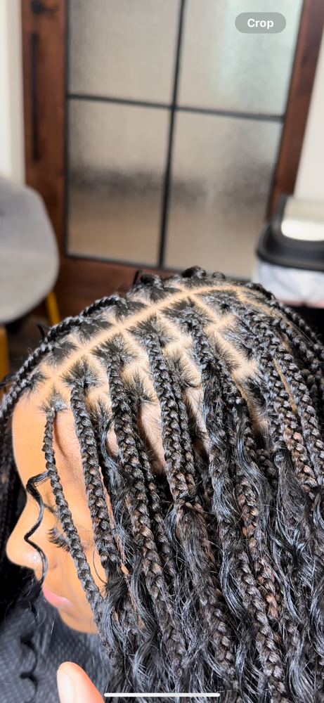 Small Knotless Braids