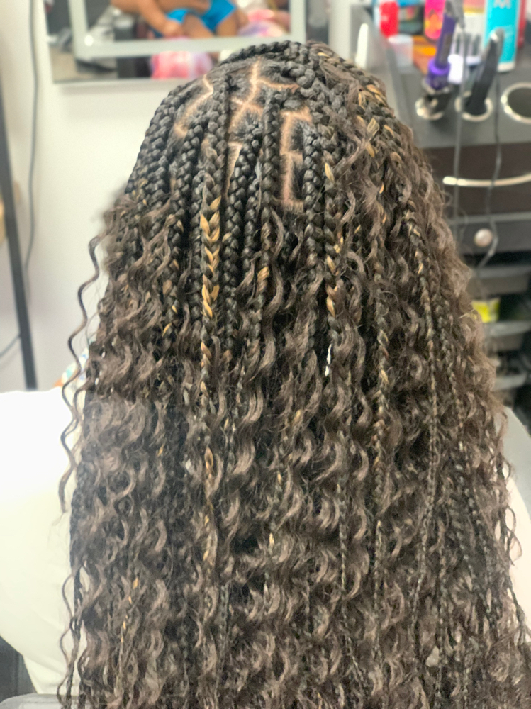Boho Box Braids (Traditional)