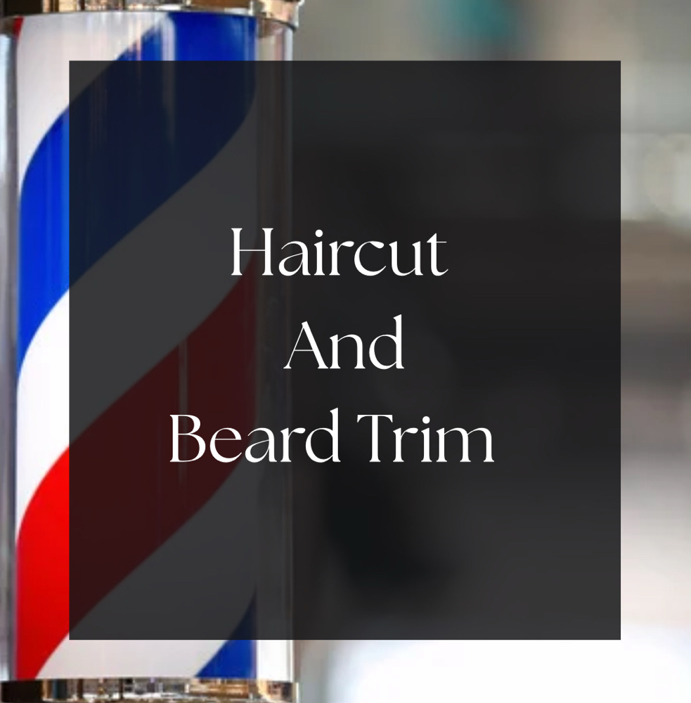 Haircut And Beard Trim