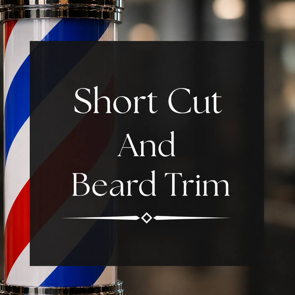 Short Cut And Beard Trim at Chelsea’s Barber Shop in Andover, MA