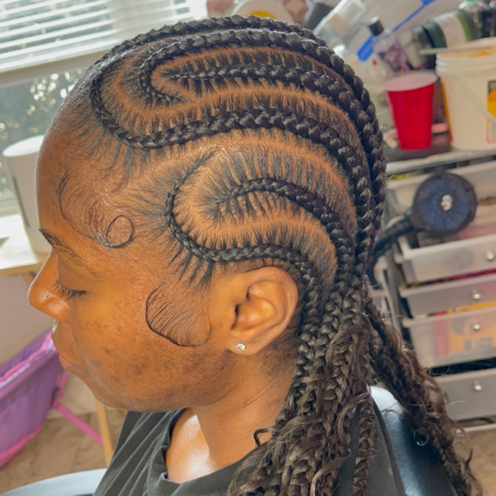 8 Stitch Braids at Diamond in Katy, TX