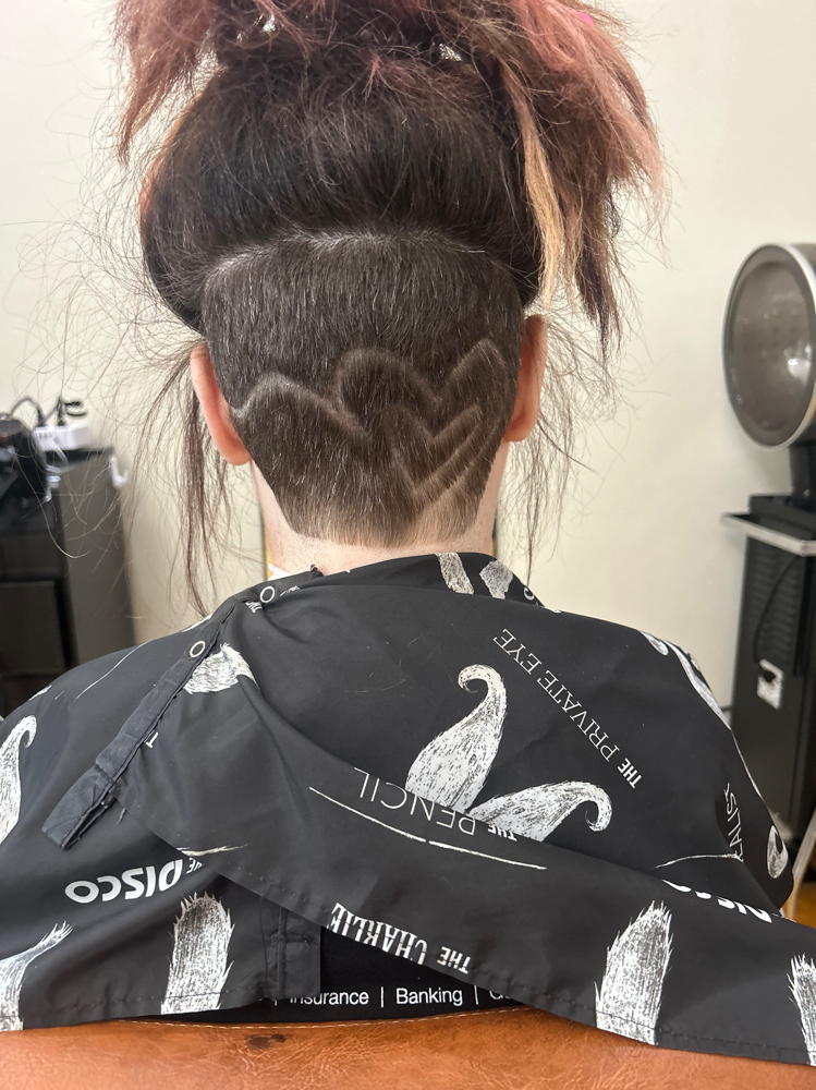 Undercut with Design