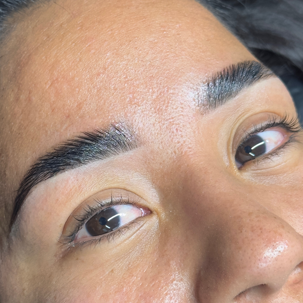 Deluxe Brow Lamination at Fluff & Ink in Tustin, CA