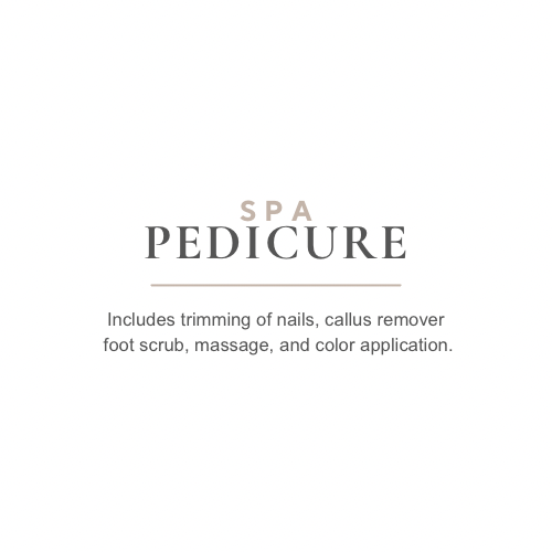 Spa Pedicure