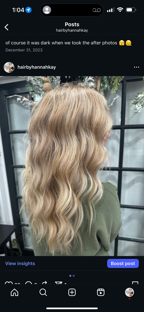 STYLE ONLY at Hair by Hannah Kay in Brownsburg, IN