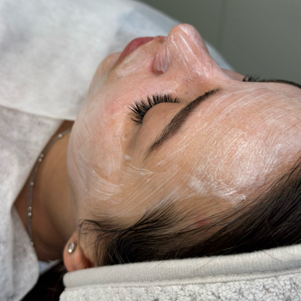 custom facial at ora brow & lash studio in Fenton, MI
