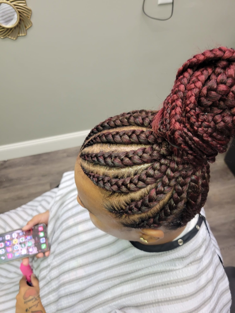 Cornrows Ponytail