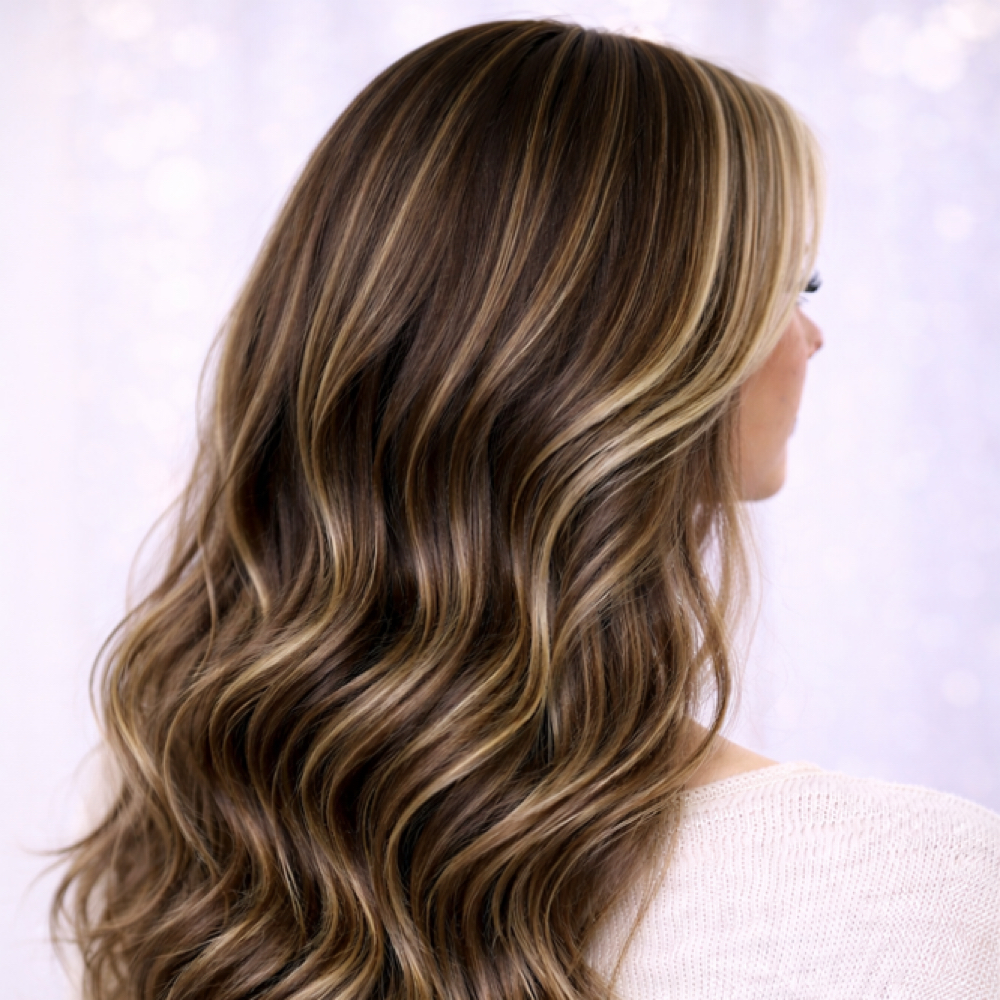 FULL LOWLIGHTS at Color Me Royal Salon in Kyle, TX