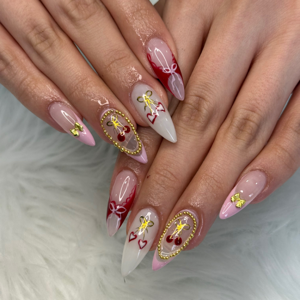 Intricate Nail Art 2 at Pink and Polish in Lisle, IL