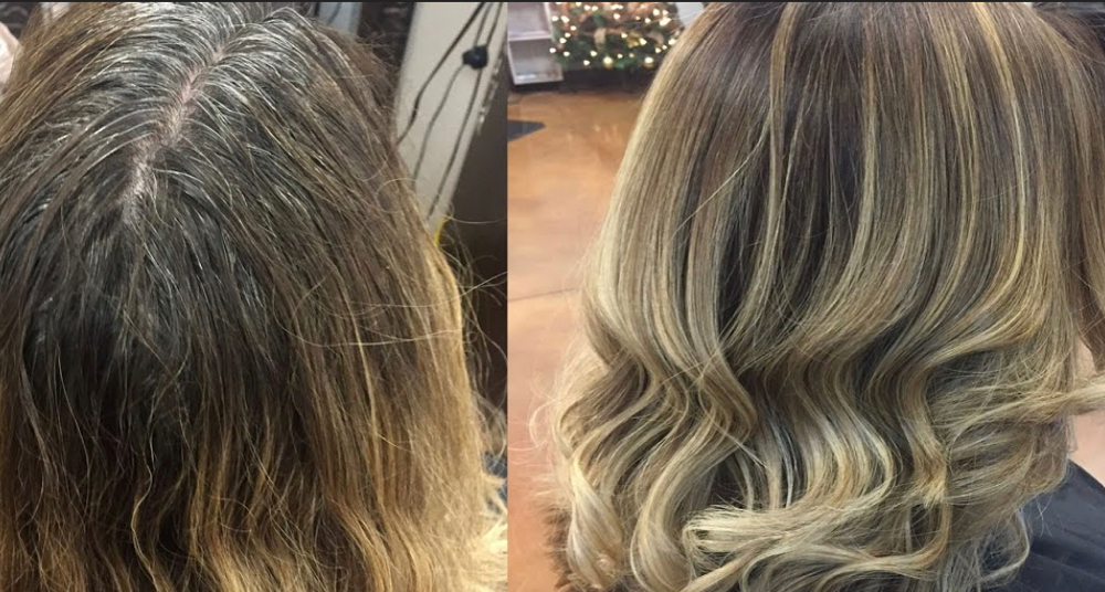 Retouch + Balayage ￼Partial