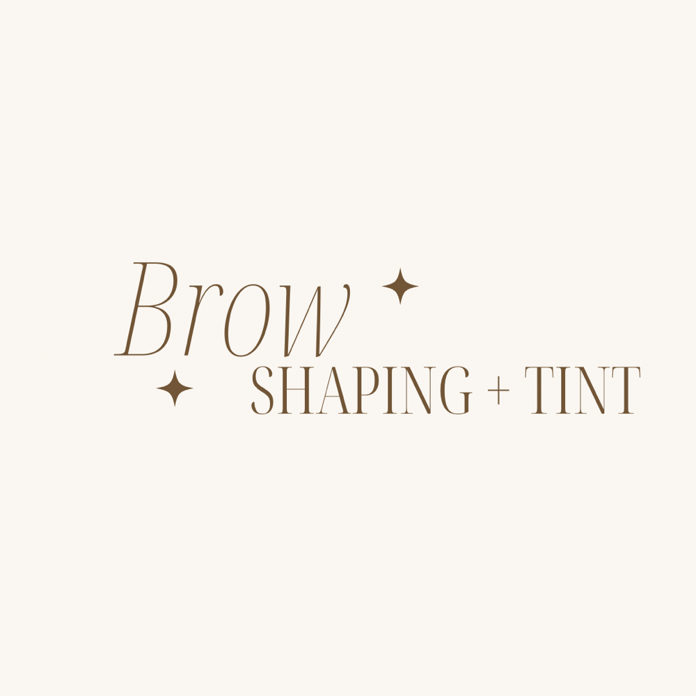 Brow Shaping + Tint