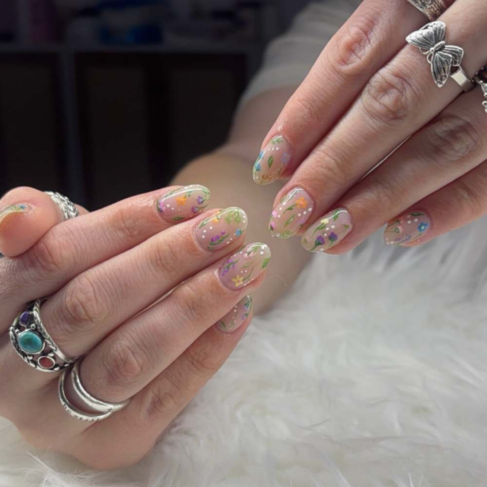 Structured Manicure at The Look Beauty Lounge in Bakersfield, CA