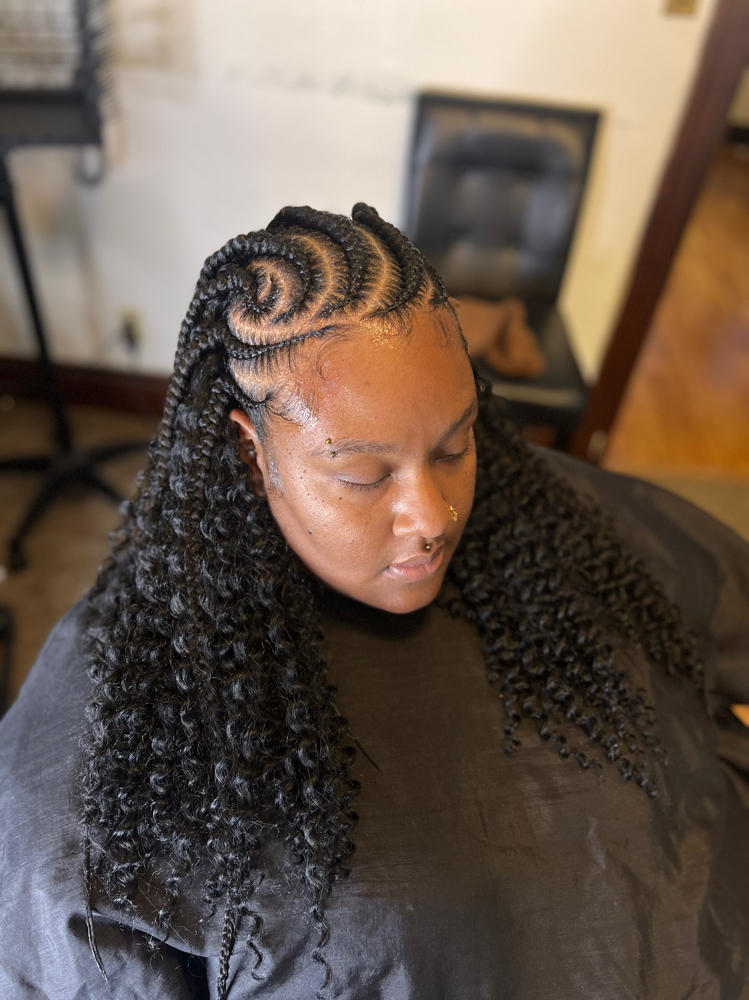 Half Up Half Down CROCHET&Braids
