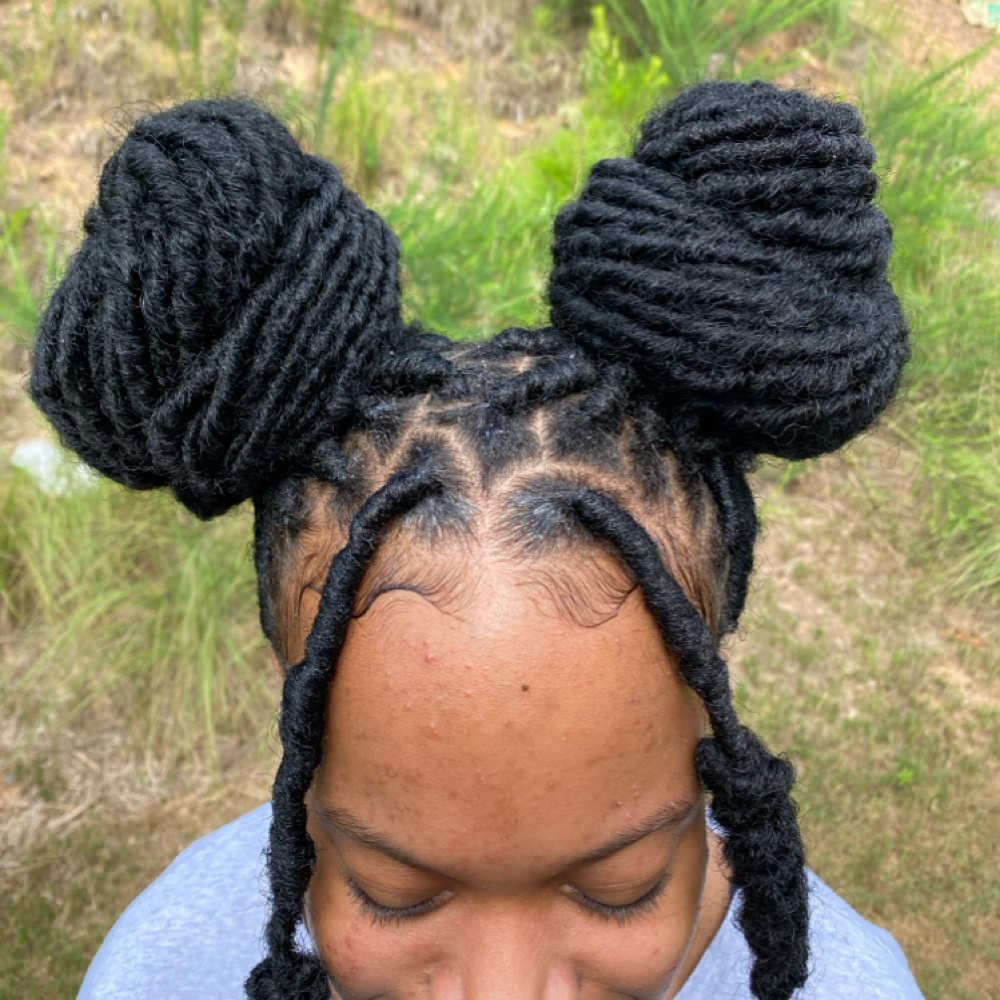 Soft Locs at Queen Of The Crown in Charlotte, NC