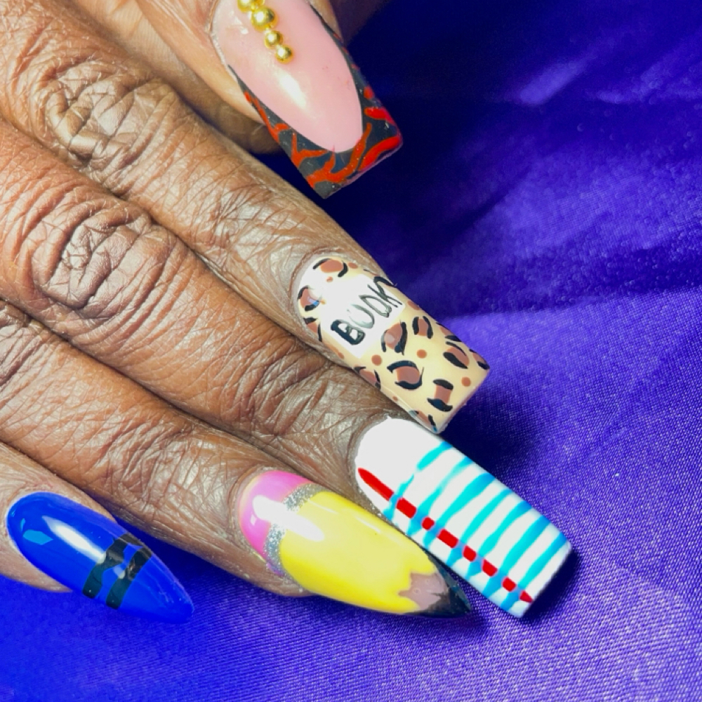 Teacher bundle at Different N’ Daring Nails in Odessa, TX