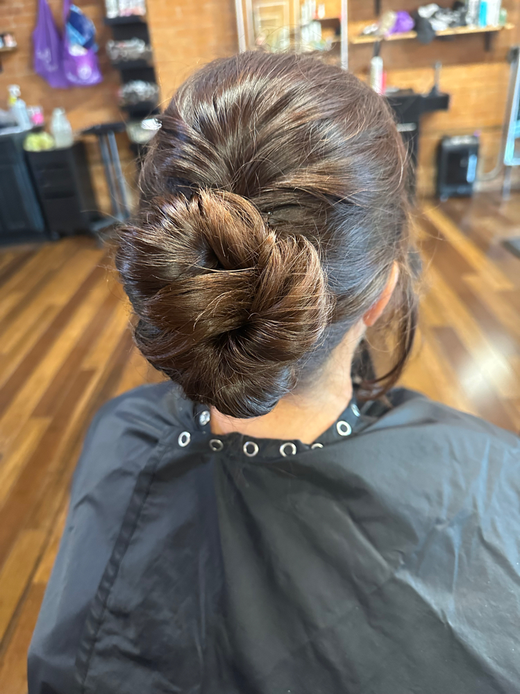 Short- Hair Formal Style at Kyla’s Hair Haven in Toulon, IL