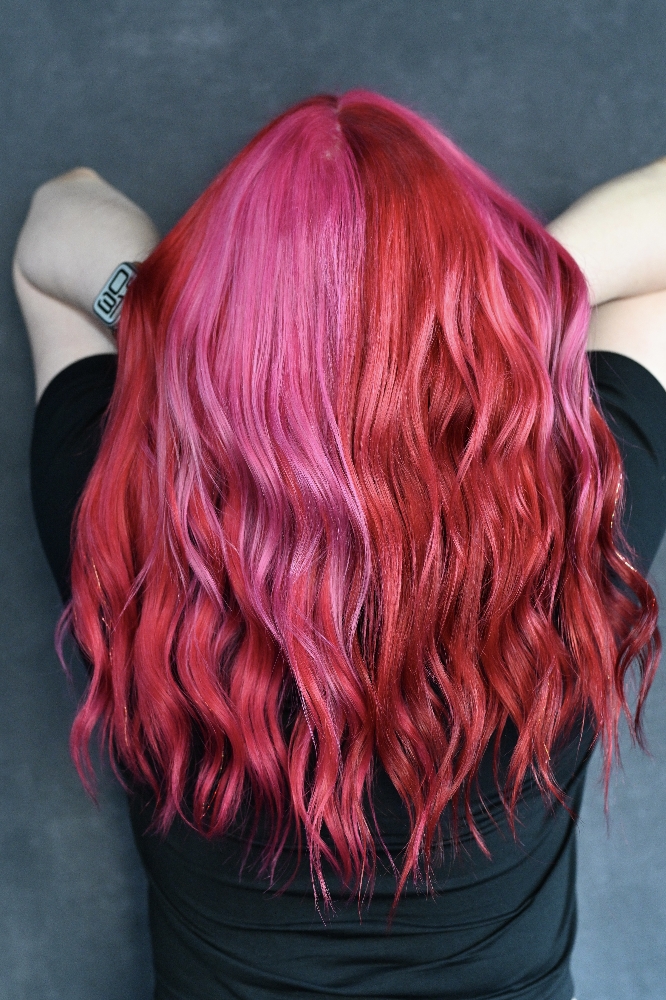 Dry Cut for Extension Blending at Vividly You Hair Studio in Mesa, AZ