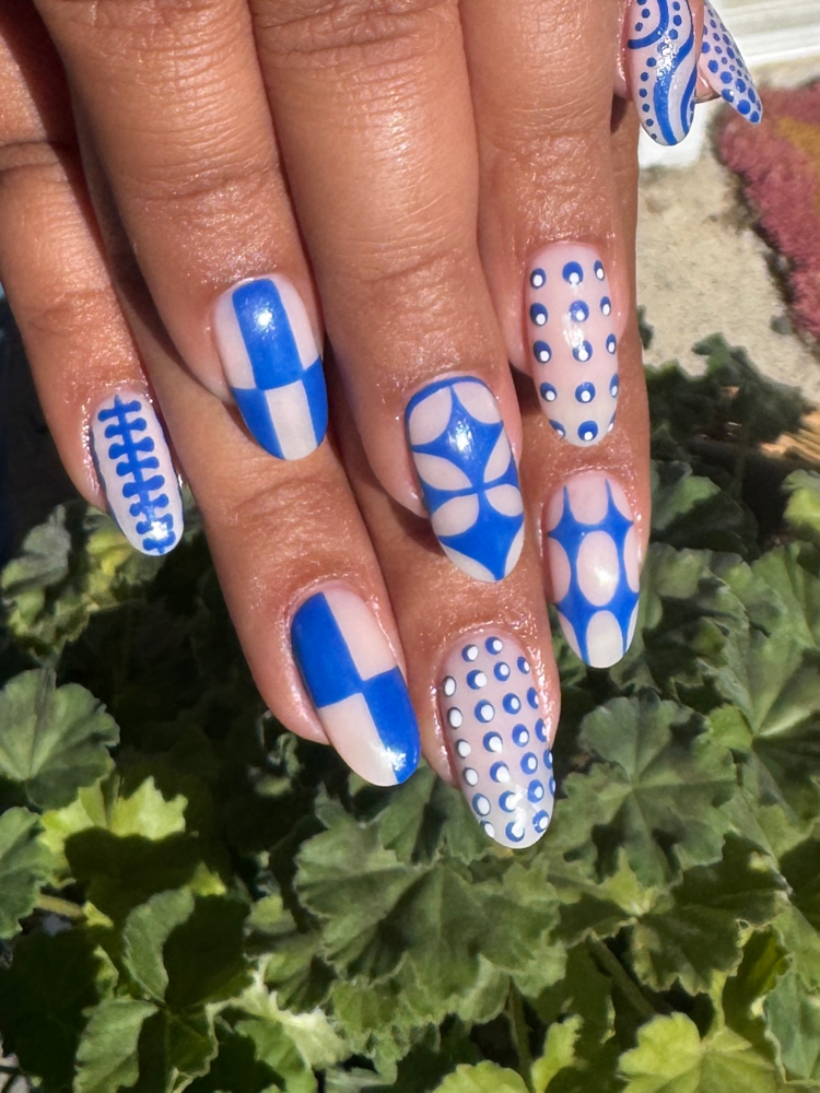 Structured Manicure at Snails Nails in Portland, OR