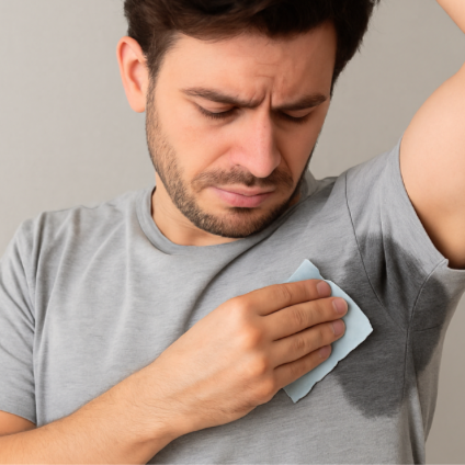 Hyperhidrosis (Underarms) at BlackBird Aesthetics in Fort Worth, TX
