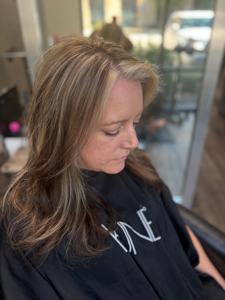 Full Highlight With Base at Modern Monroe Hair Co. in Rockwall, TX