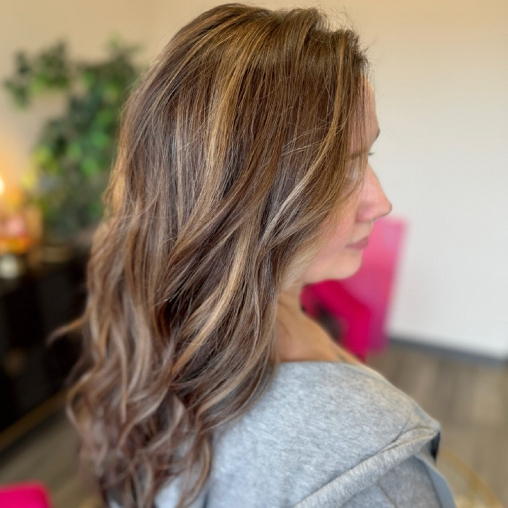 All Over Color + Blonding at Novelty Hair Studio in Christiansburg, VA