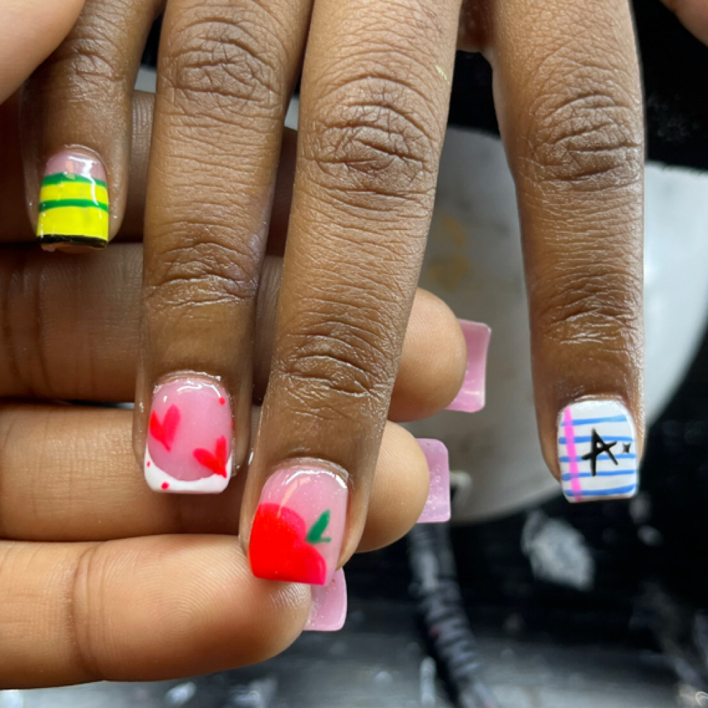 Girls (under 12) Overlay at Nailsbysharane in Oklahoma City, OK