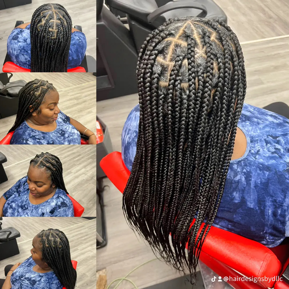 Med Box Braids at DA Hair Artistry in Westerville, OH