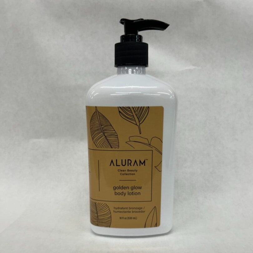 Aluram Lotion - Golden Glow at The Red Room Salon in SPRING HILL, FL