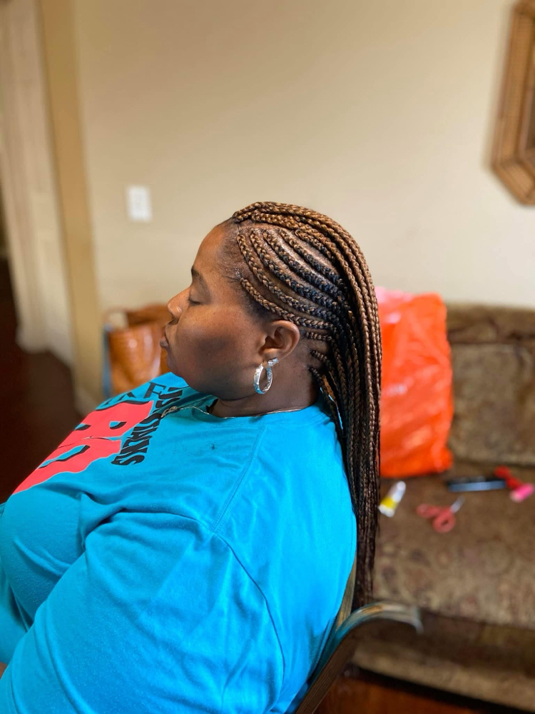 Mohawk Boxbraids at Braided By UNeeQ in Moundville, AL