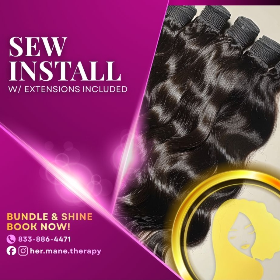 Sew Install W/ Extensions Included