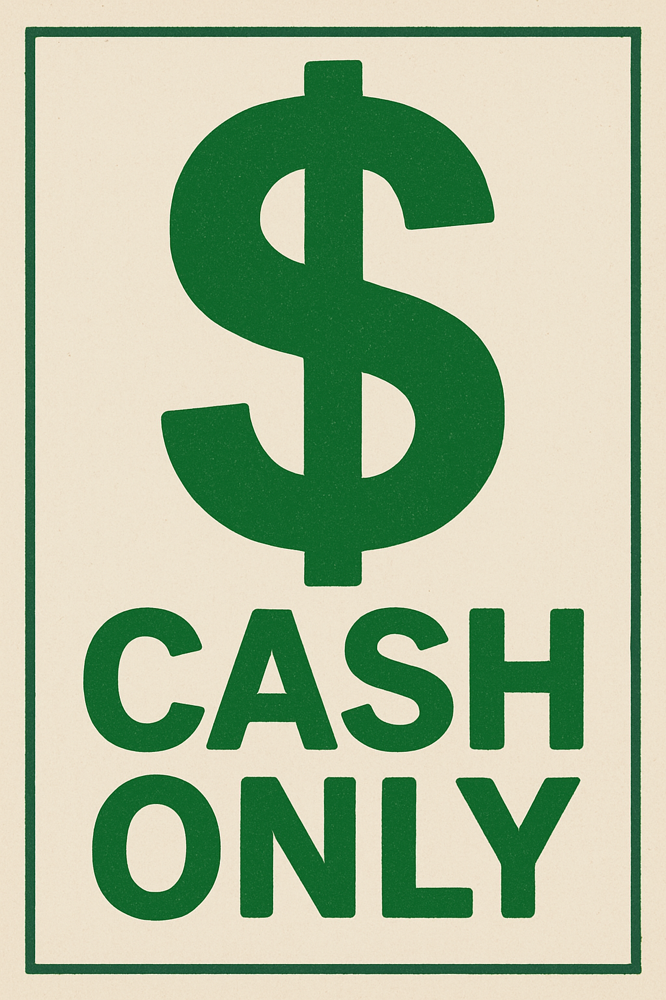 Cash Only/ Haircut/ $40