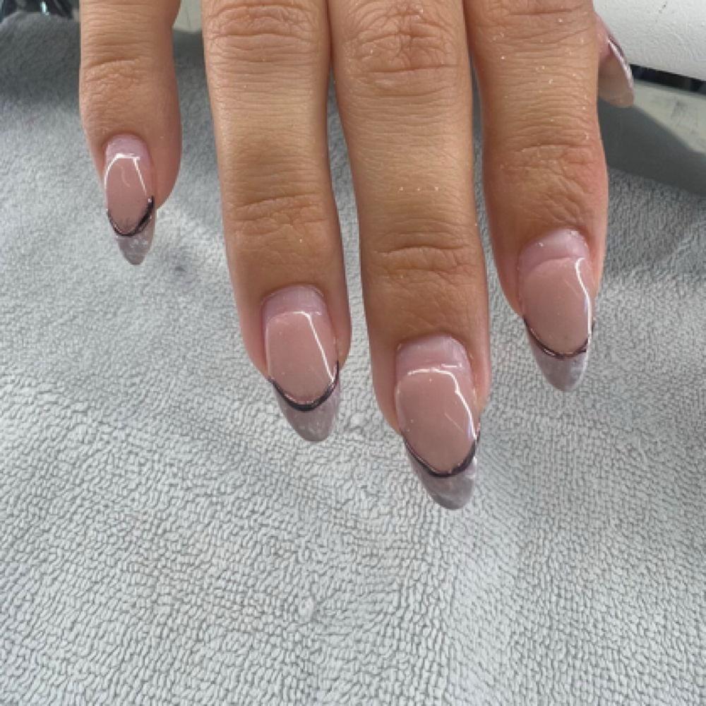 Acrylic Fill at Blue Dragon Nails in Mesa, AZ