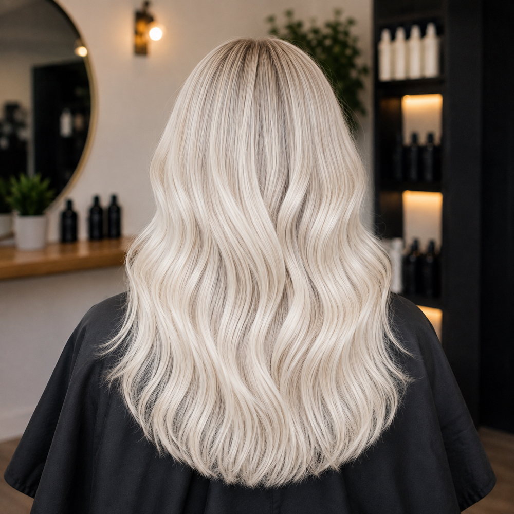 Full Heavy Highlight at Laughing Crow Salon in Eugene, OR