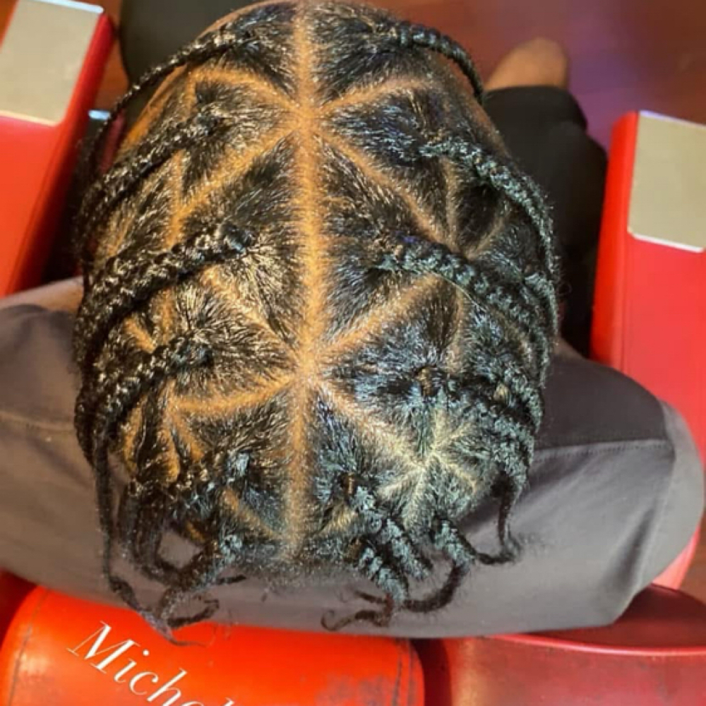 Men Natural Braids at Michel’le Styles in Summerville, SC