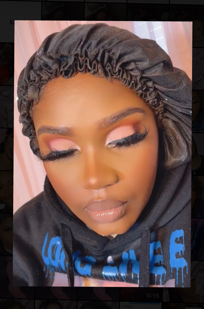Full w/Glam Shadow(No Glitter)
