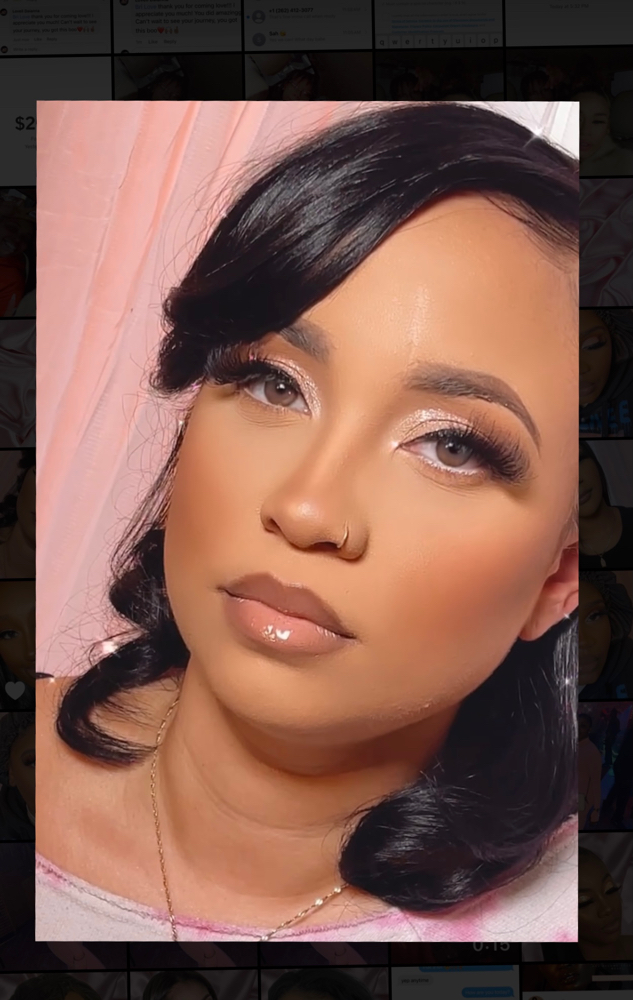 Natural Full w/ Natural Glam Shadow
