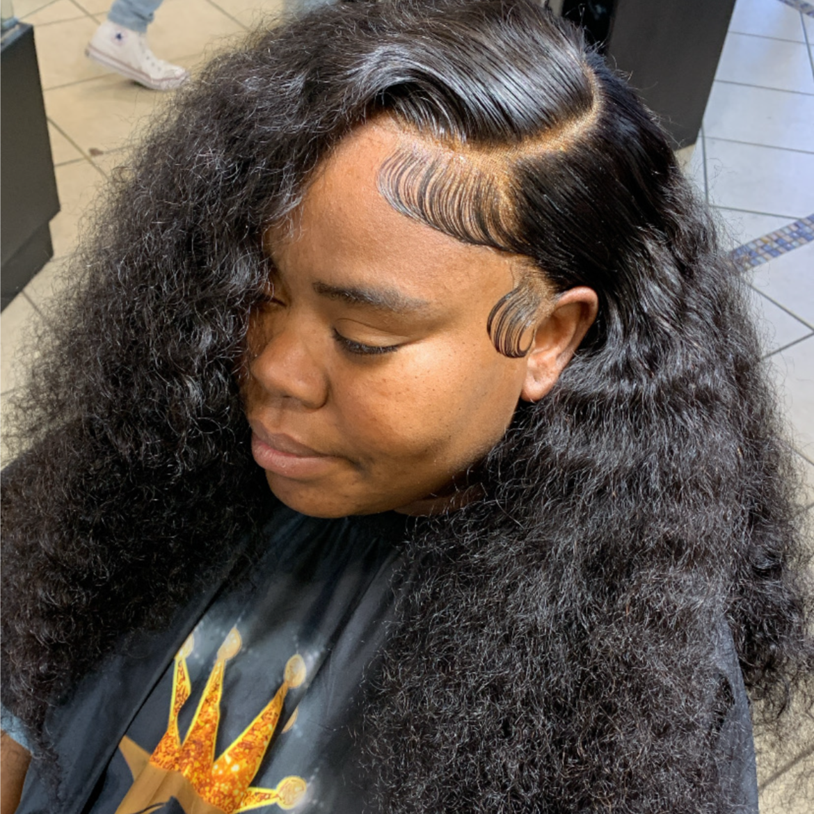 Wig removal clean and re-install at BeYoutiful Beauty Barr in Houston, TX