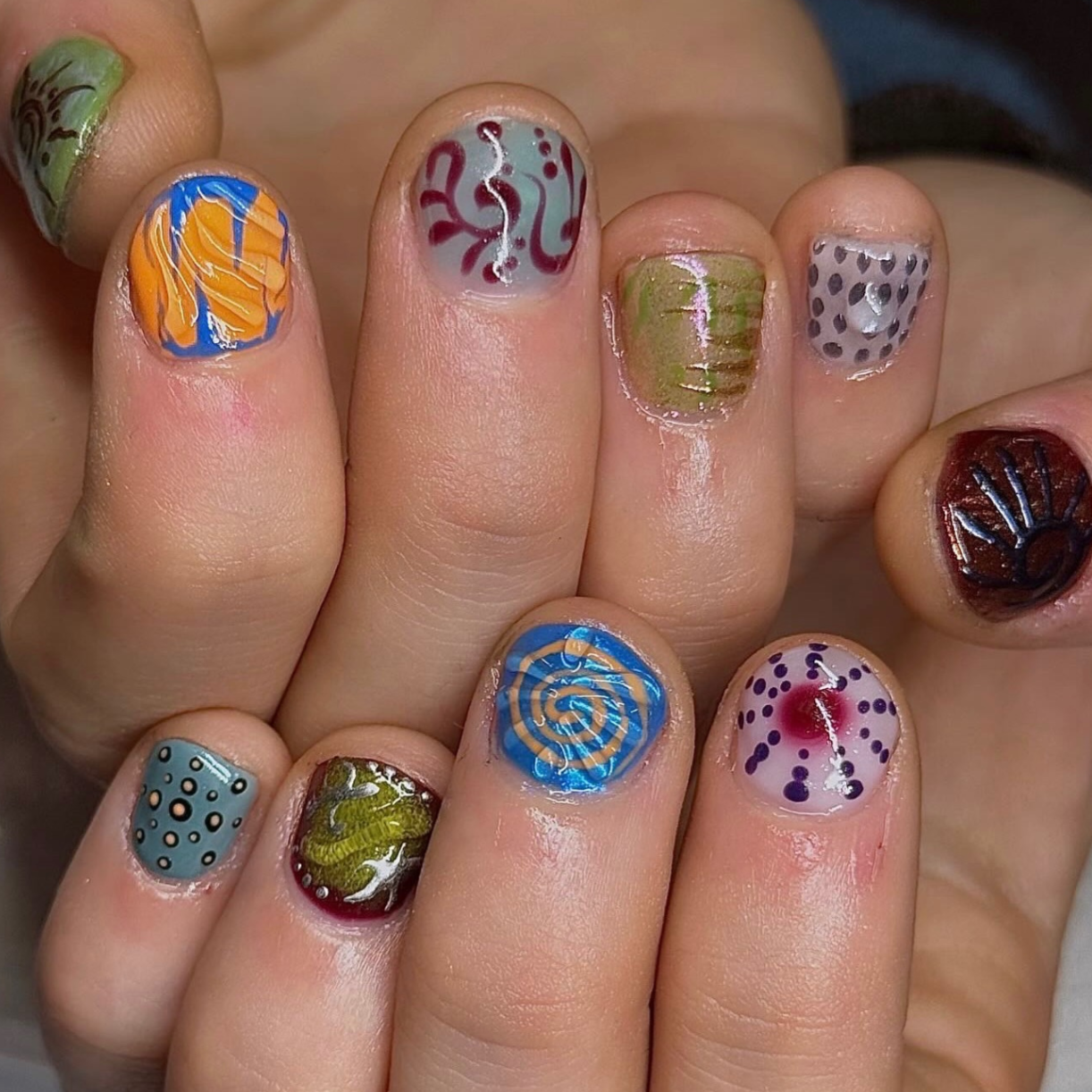 Gel Mani - Intricate Art at NATLUXENAILS in New York, NY