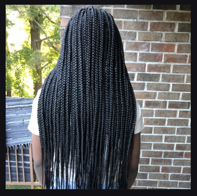 Medium Box Braids Reg
