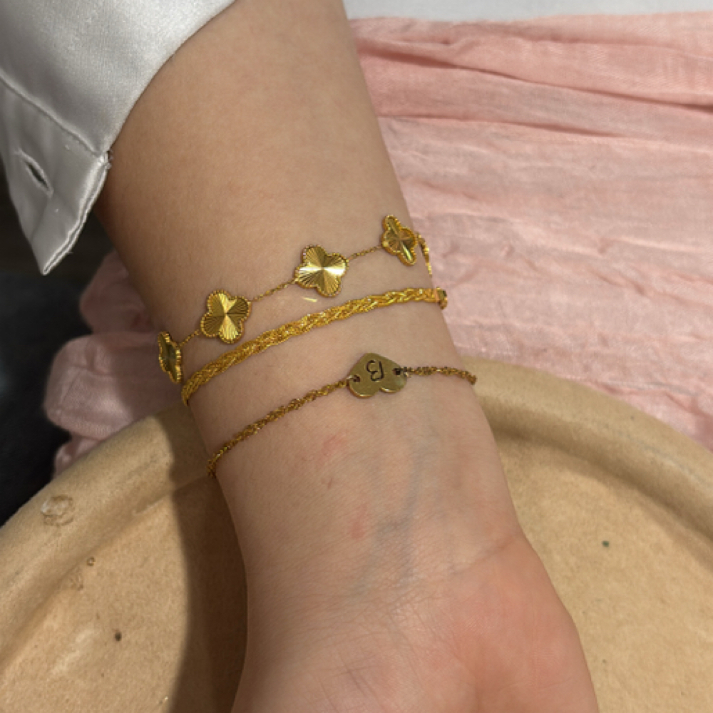 Permanent Jewelry Three Pieces at Western Rose Salon in Dublin, PA