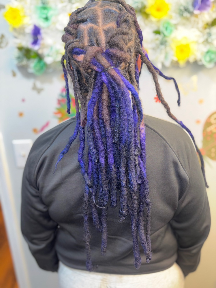 Loc Retwist (Mid-Back)